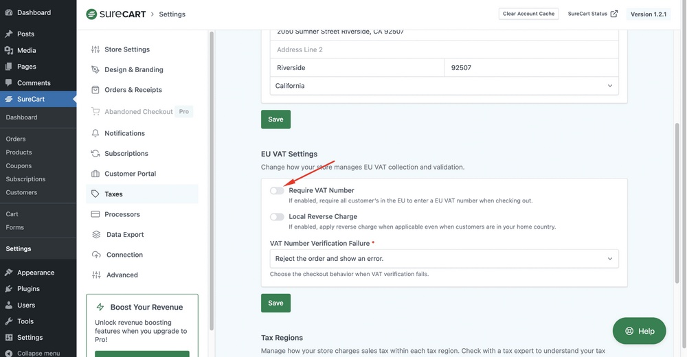 enable require vat number