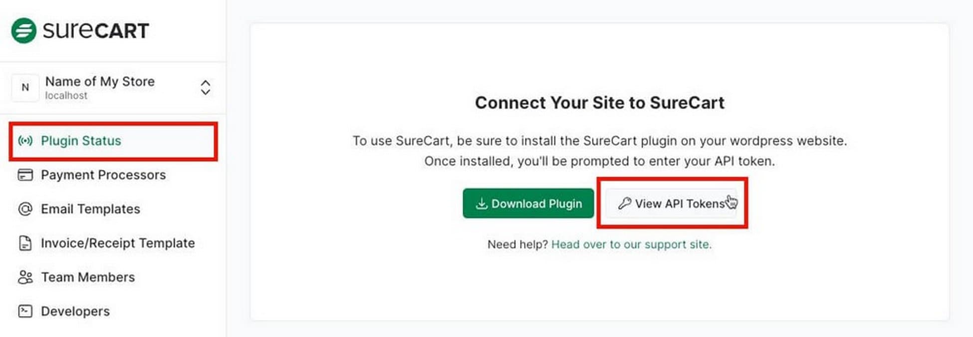 SureCart platform 