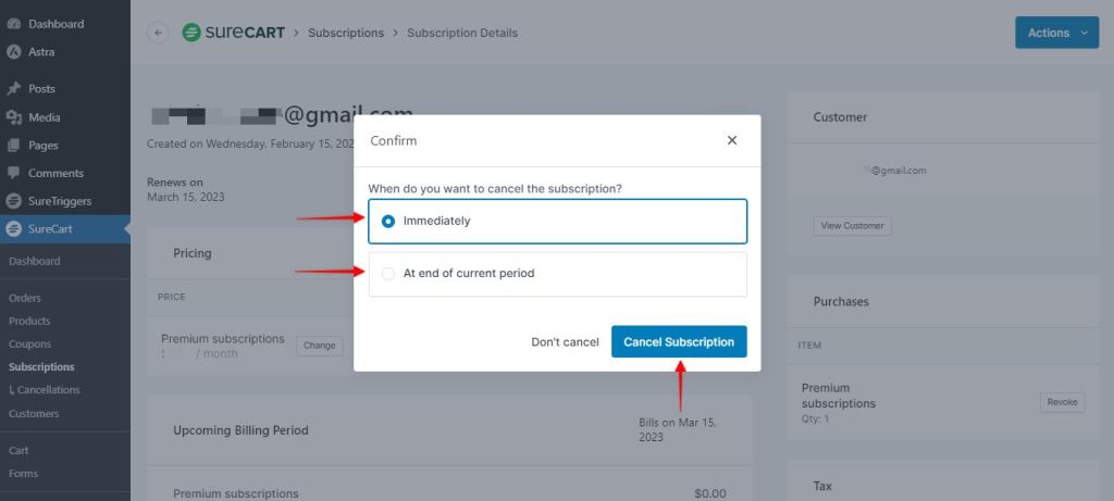 SureCart-Subscriptions-cancel-confirm