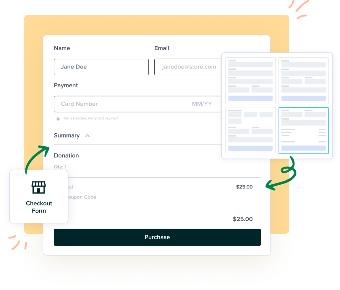 SureCart - Express Checkout Forms