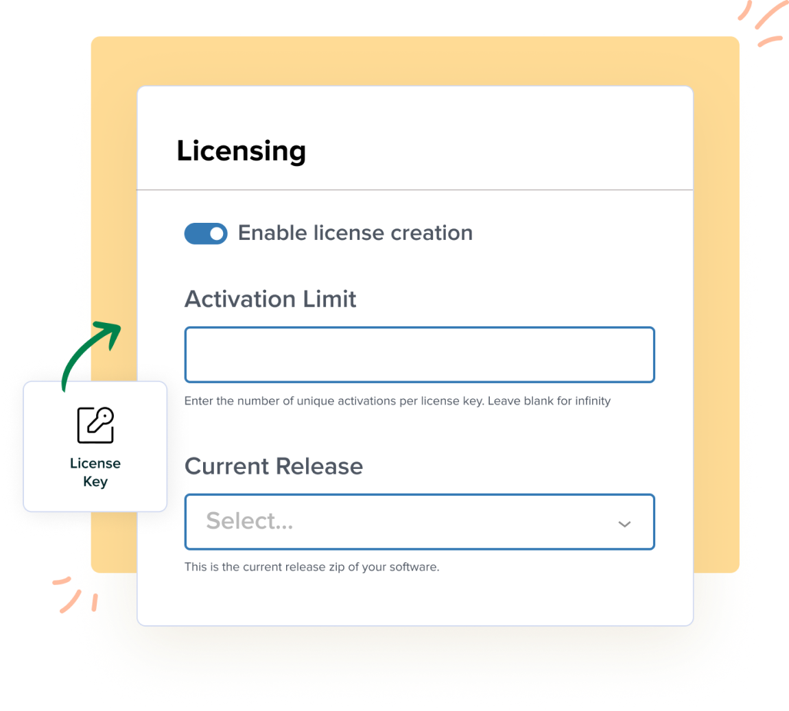 Software with License Keys