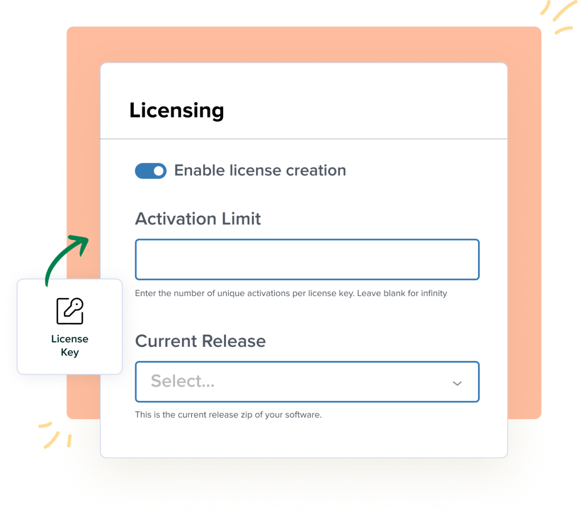 Software with License Keys