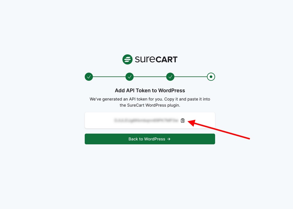 add surecart api to wordpress