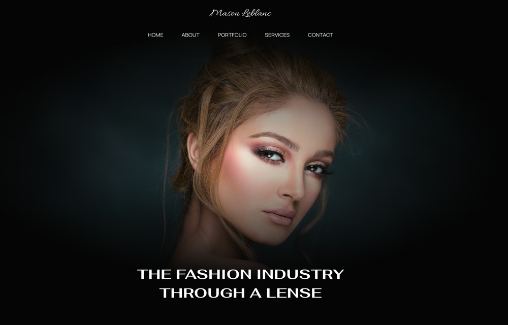 astra fashion photography template
