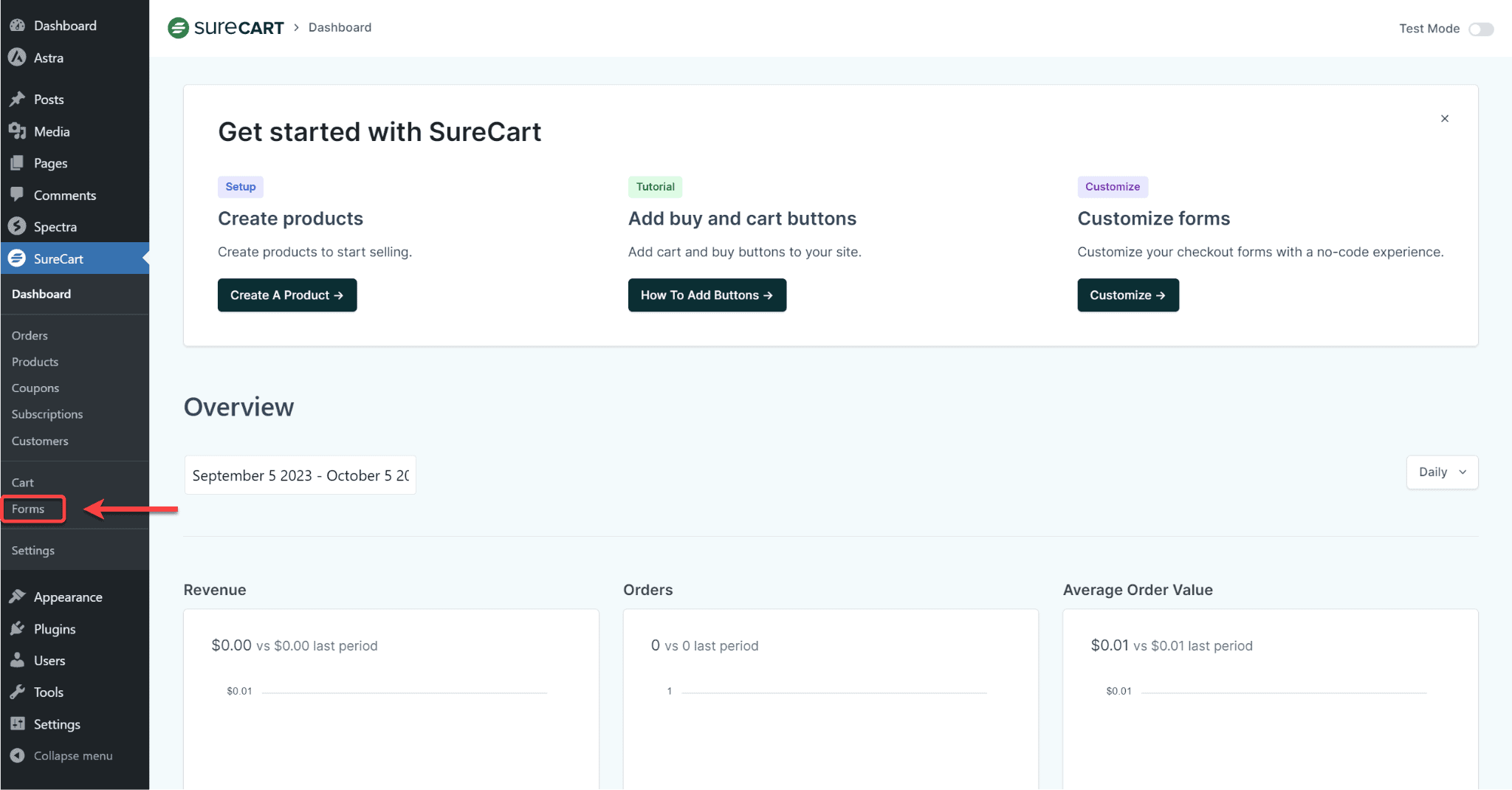 SureCart Forms