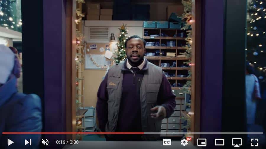 Cadbury's Secret Santa Postal Service campaign