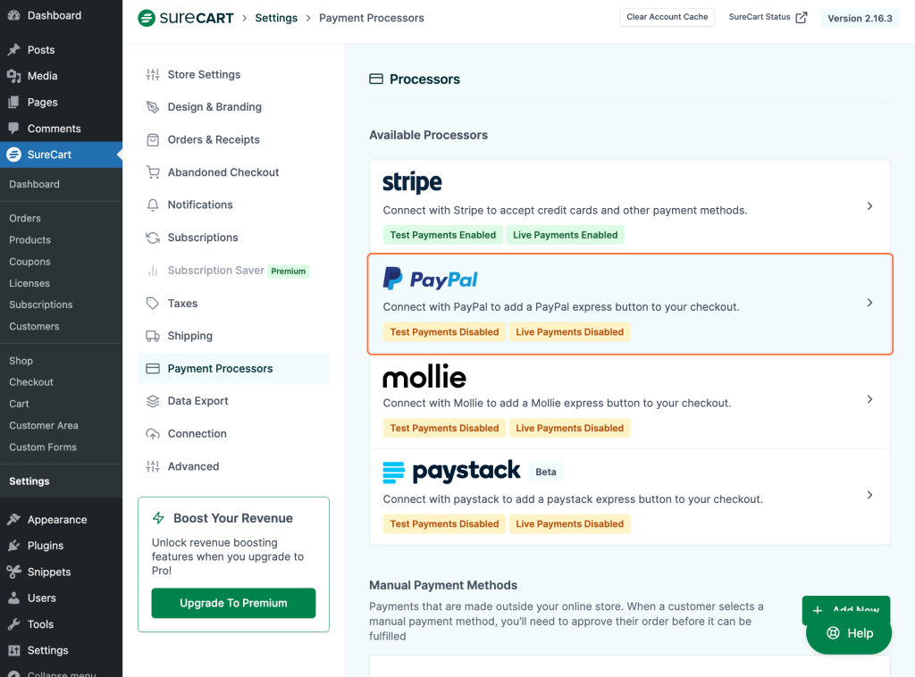 PayPal Payment Processor